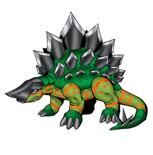  [디지몬도감] 스테고몬 ステゴモン 스테고몬 STEGOMON