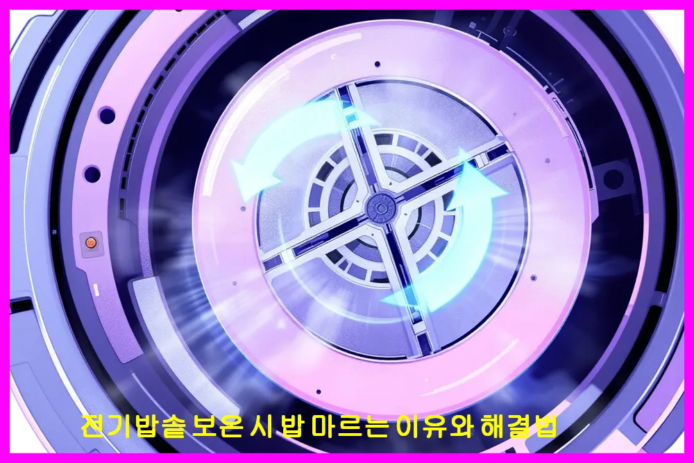 전기밥솥 보온 시 밥 마르는 이유와 해결법