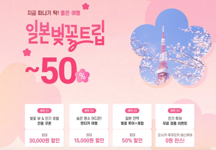 일본벚꽃트립