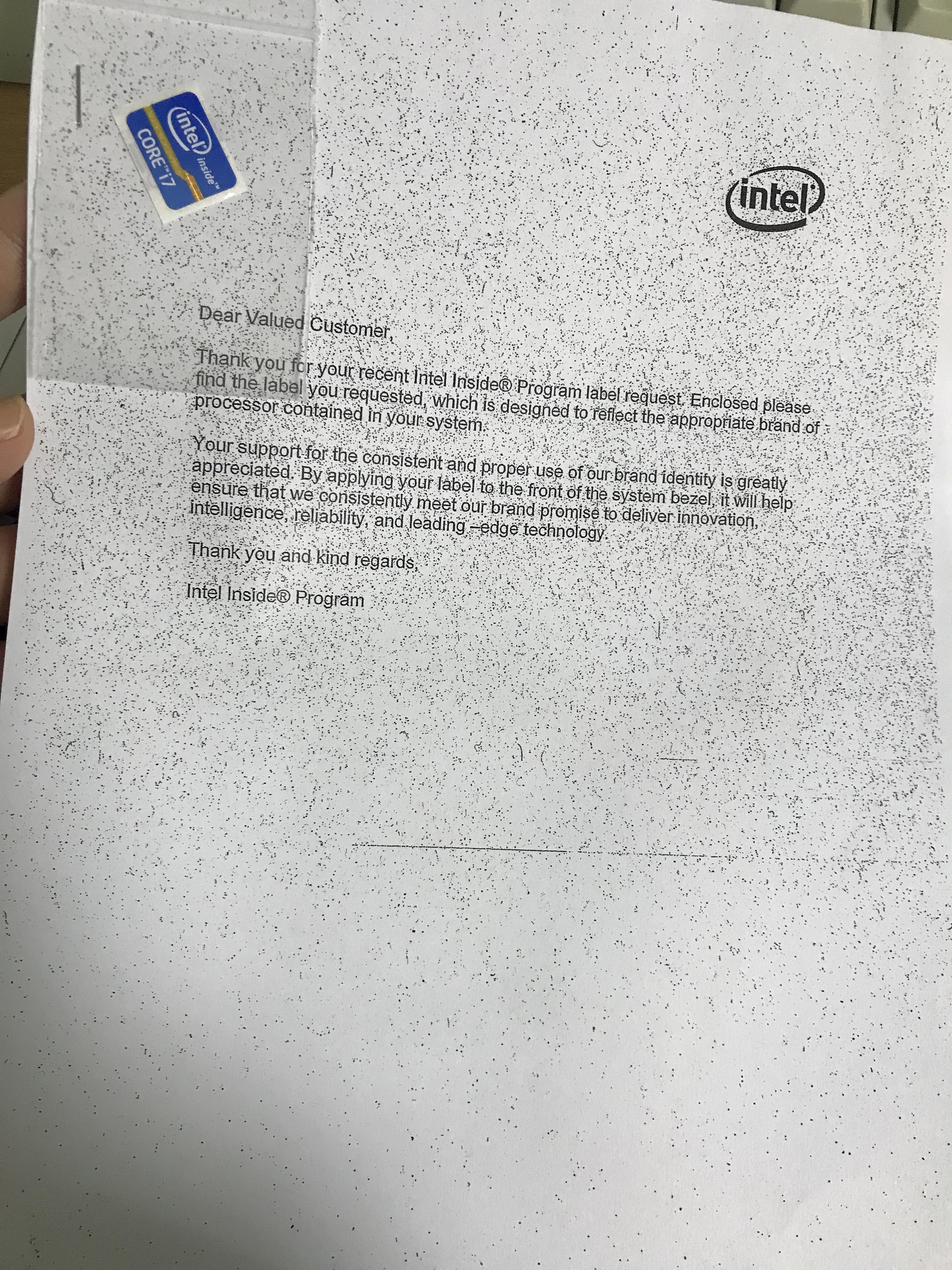 INTEL 라벤