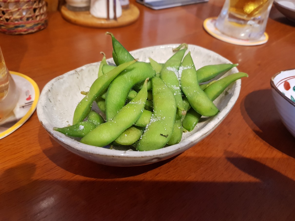 호치민 1군 레탄톤 이자카야 TORASAN - 완두콩(Edamame)