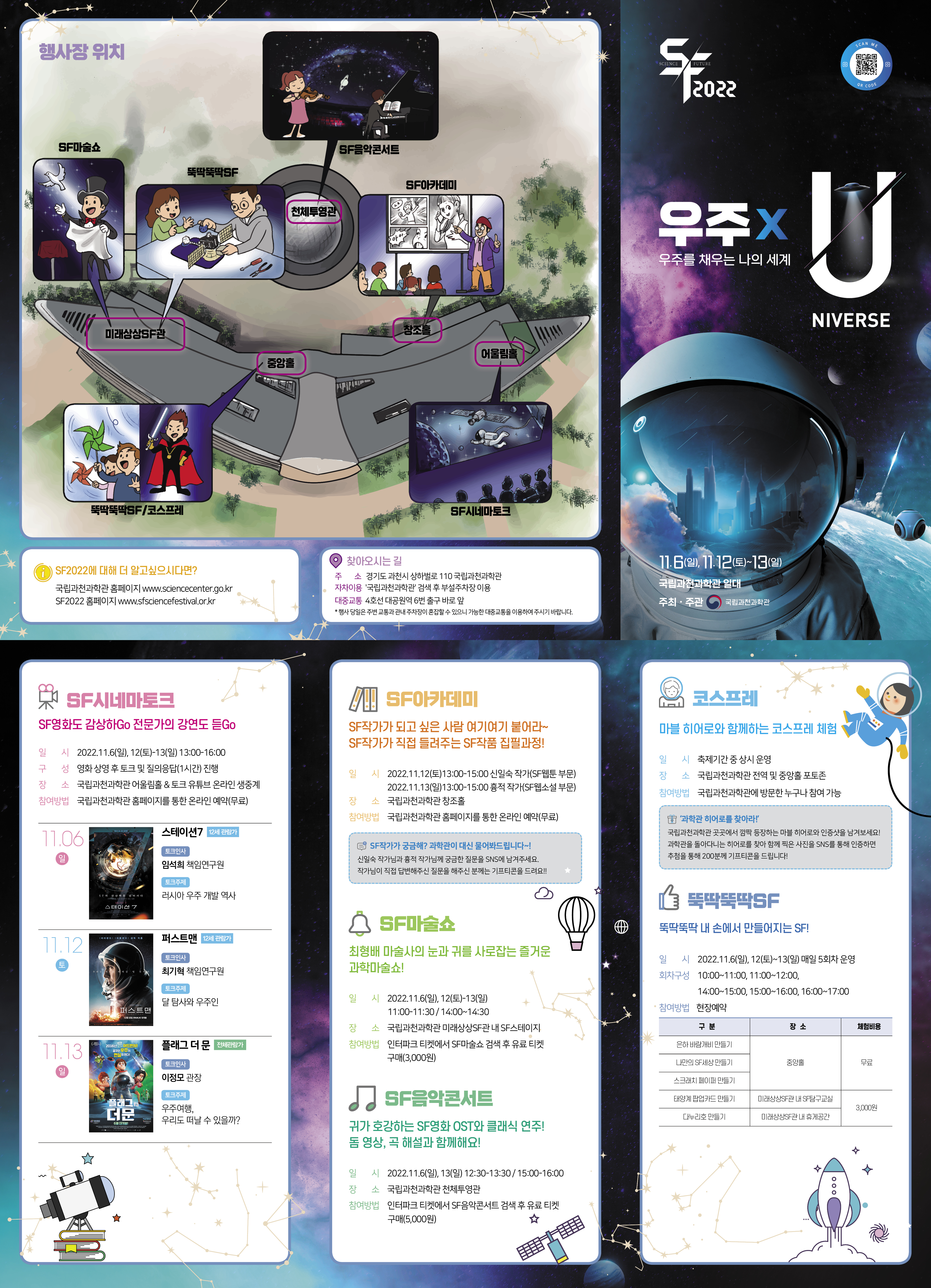  국립 과천과학관 SF2022 SF행사 참여방법 및 만들기체험