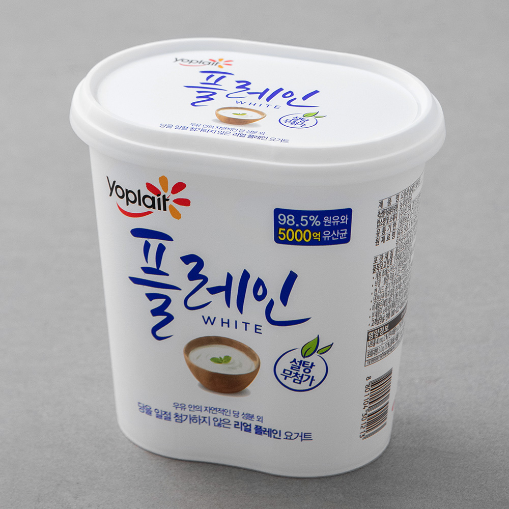 유산균 플레인 요거트