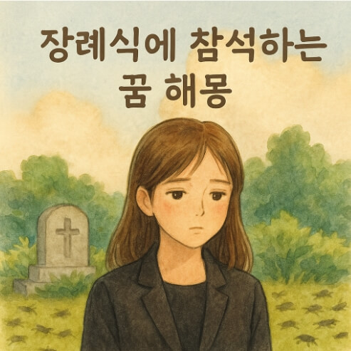 장례식에-참석하는-꿈-해몽