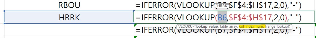 엑셀 기초 엑셀 함수 데이터유효성 검사 vlookup countif iferror 함수 col_index_num