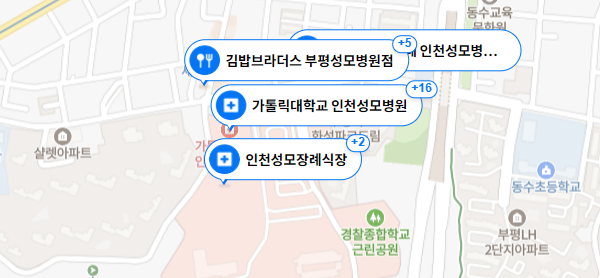 성모병원-지도-사진