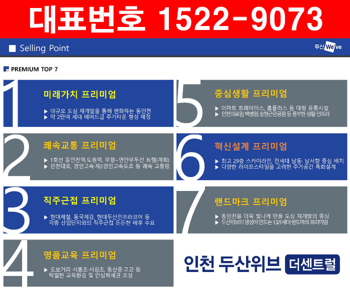 동인천-두산위브-더센트럴-분양가-프리미엄