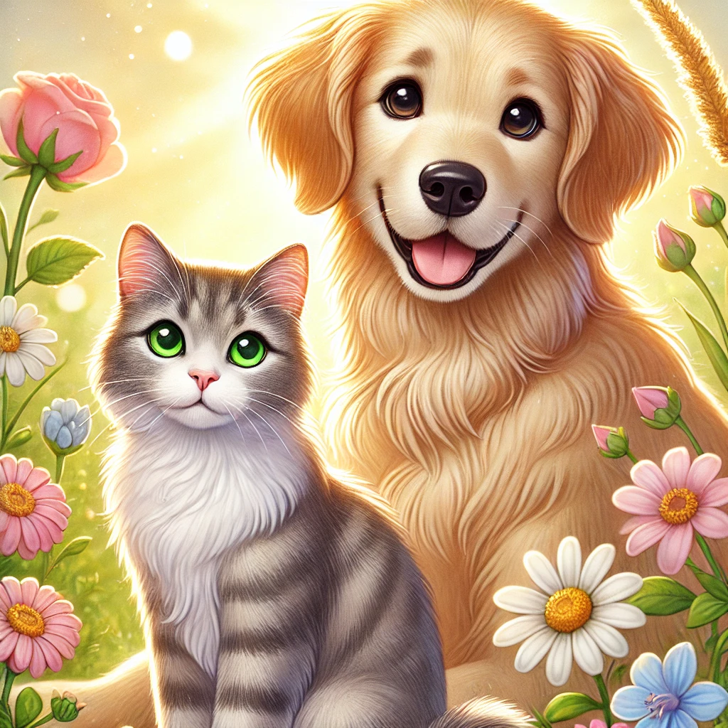 강아지와고양이