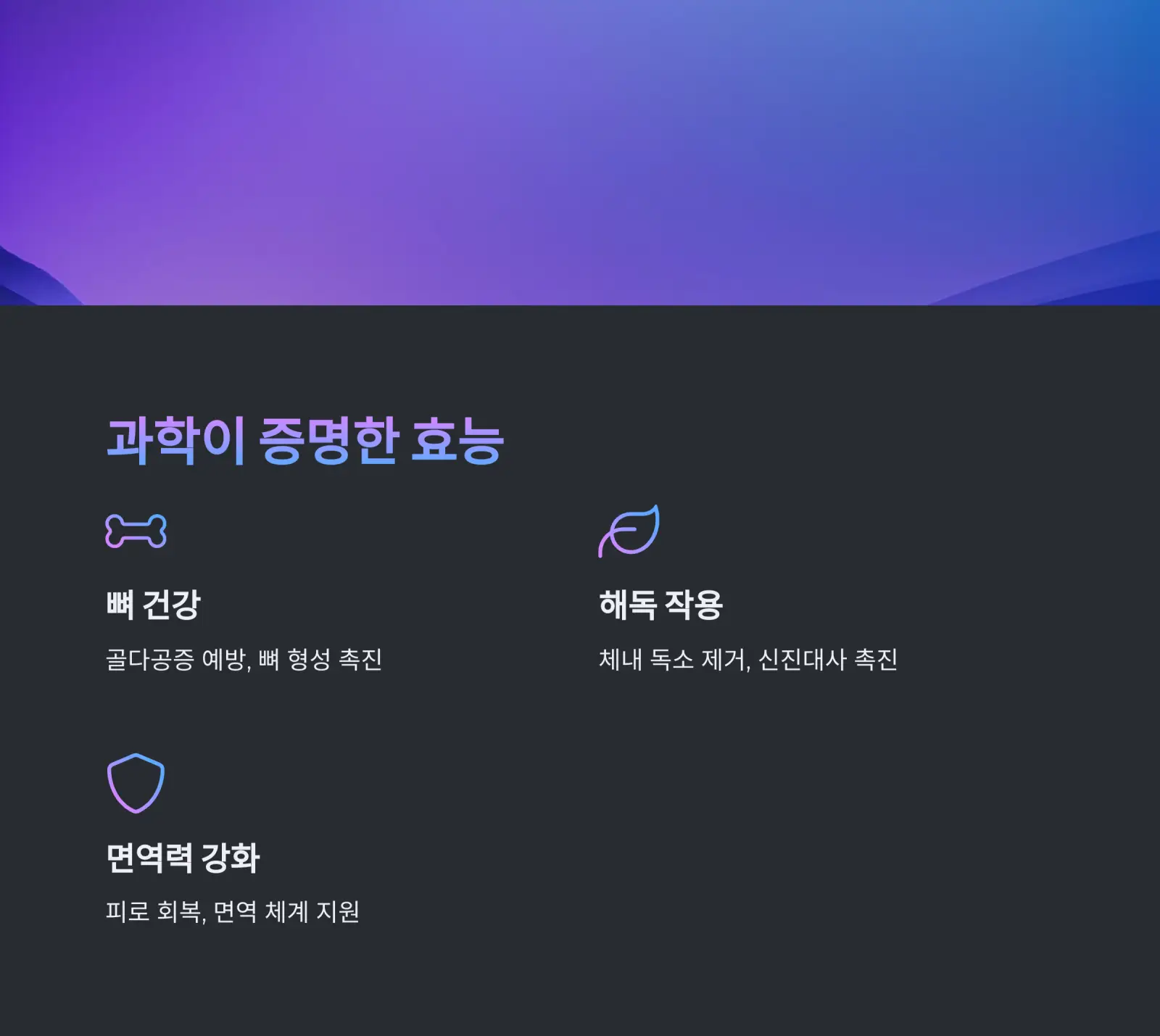 봄의 선물 고로쇠물