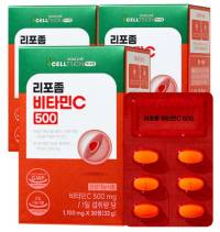 셀트리온 이너랩 리포좀 비타민C 500 33g, 30정, 3개
