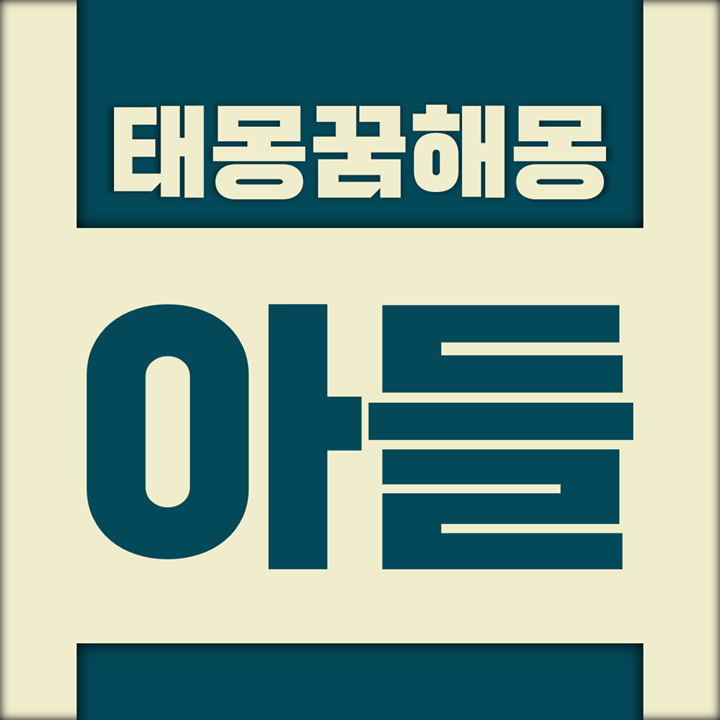  [꿈해몽풀이] 아들 태몽 (아들, 남아, 남자, 동자, 사내 등)