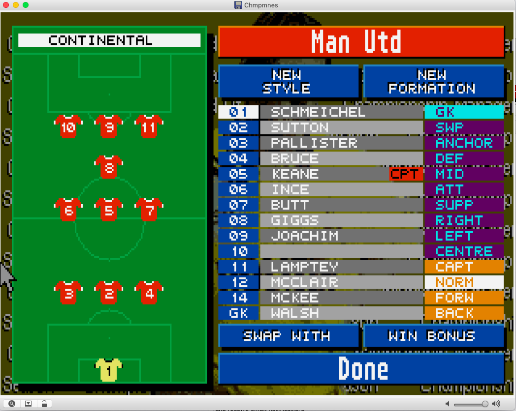 Dos 챔피언쉽 매니저 93 Championship Manager 93 チャンピオンシップマネージャー