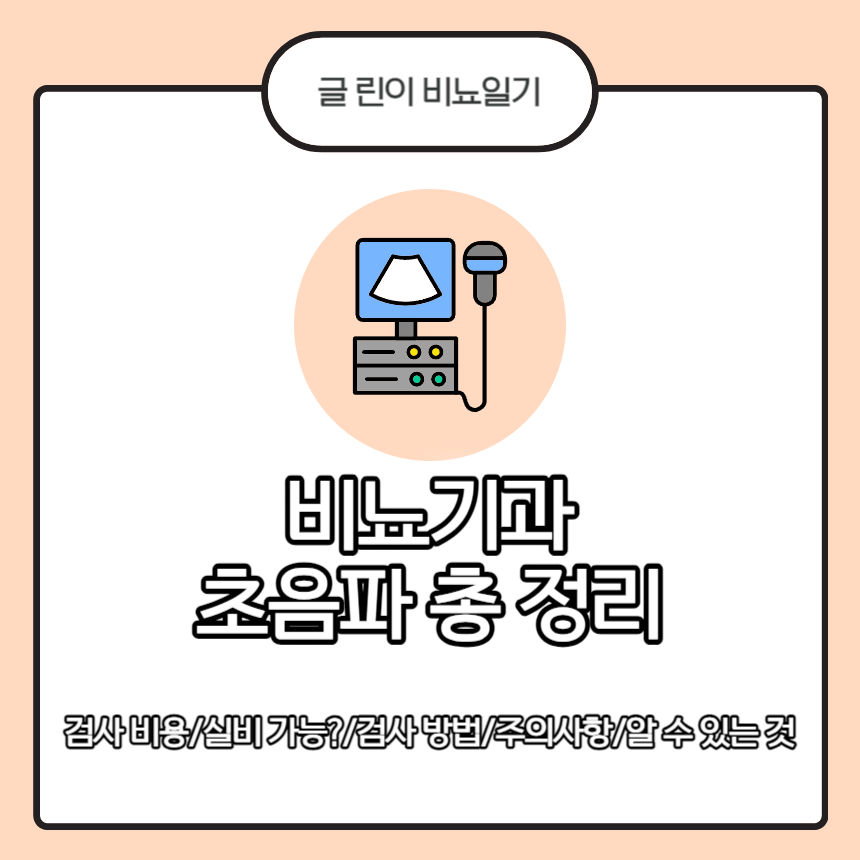  비뇨기과 초음파 총 정리