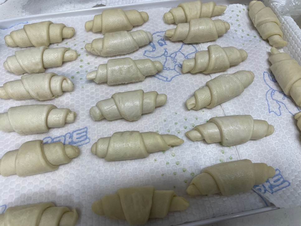 ㅋㅋㅋ 왜 실패하는가 ㅠ 크로와상 생지로 빵굽기 3