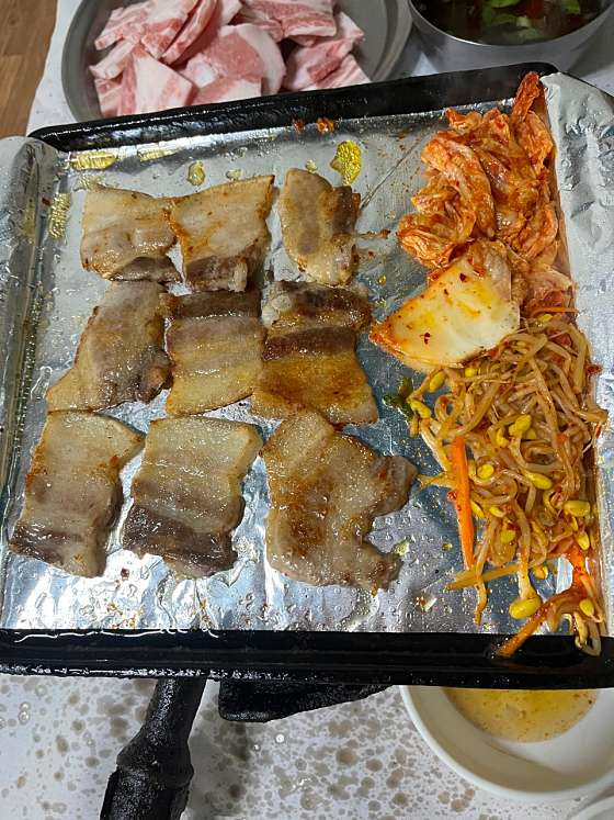 나는 토요일의 밥을 좋아한다. 신탄진 맛집 대전냉삼겹살 65회 4