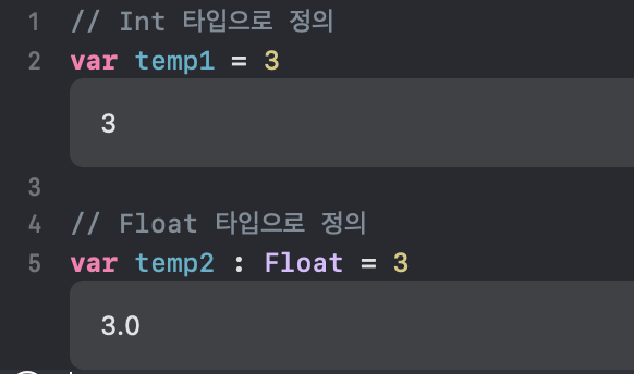 Swift 타입 추론과 타입 1