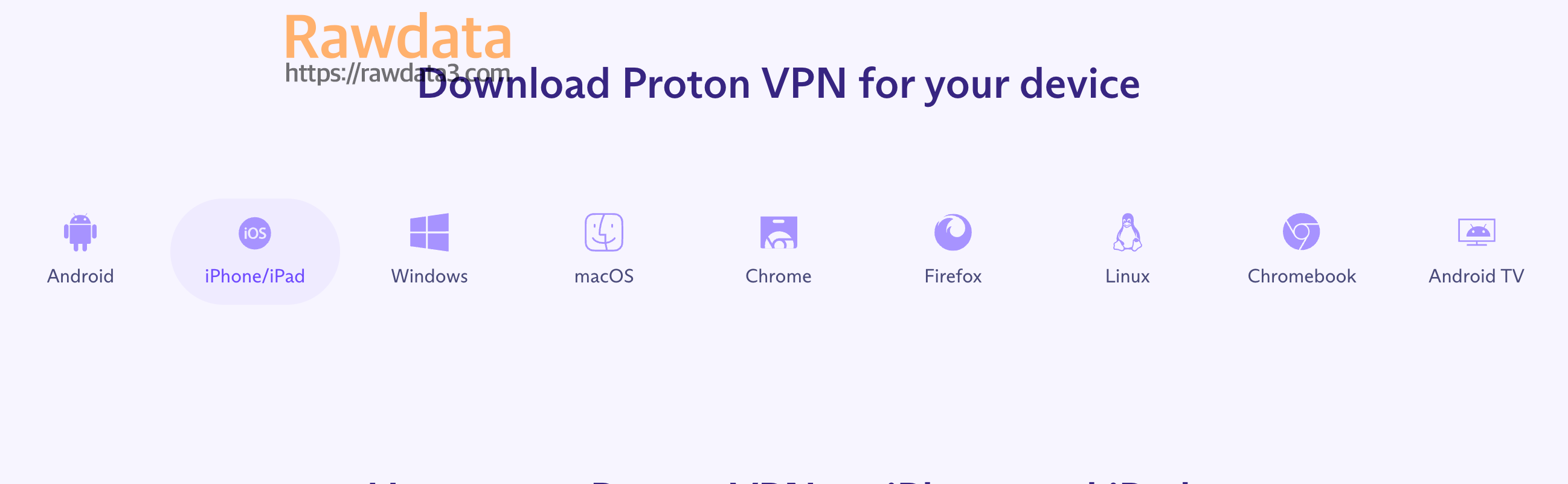 proton VPN OS