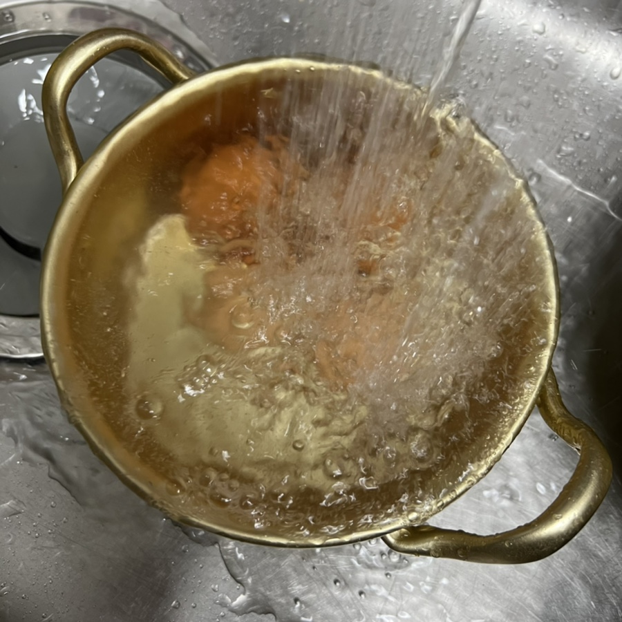 [오늘 아침] 오리 / 청경채 / 사과 / 복숭아 / 현미밥 삶은계란 / 다이어트 식단 17