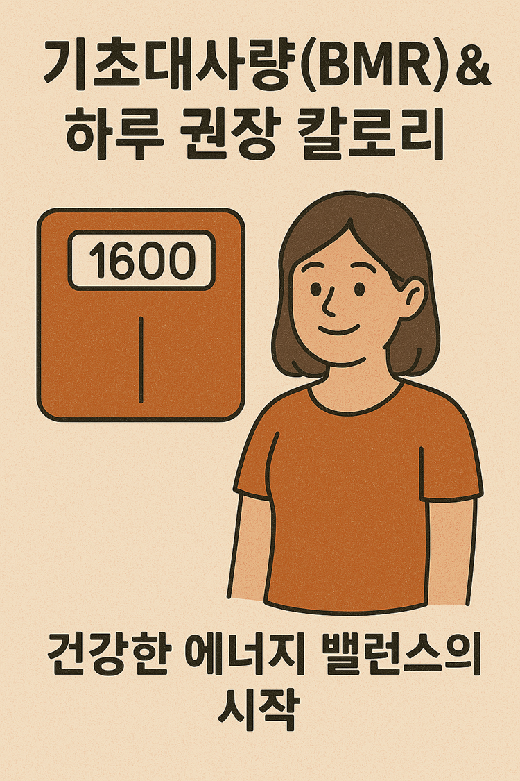 기초대사량(BMR) & 하루 권장 칼로리