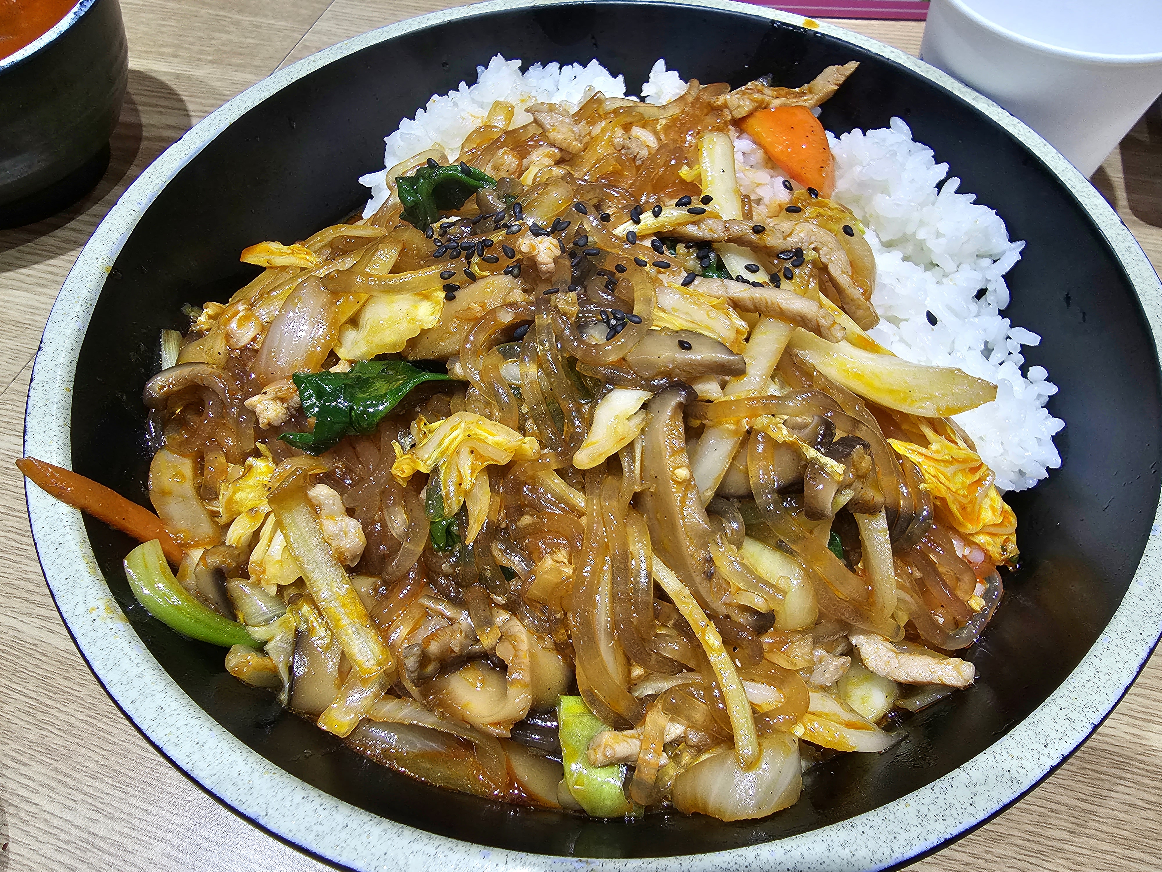  정선 대성춘 잡채밥