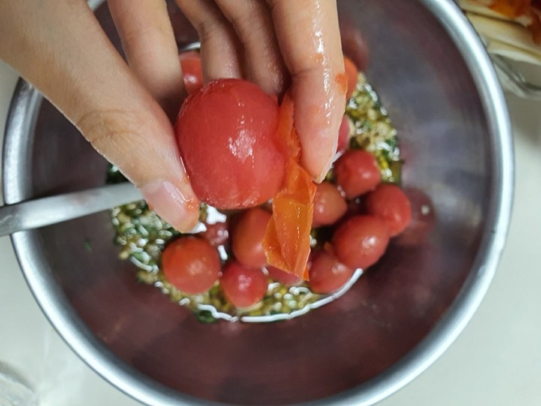 토마토 마리네이드 레시피 :: 오히블랑카 스페인 올리브유로 만드는 간단한 요리 16