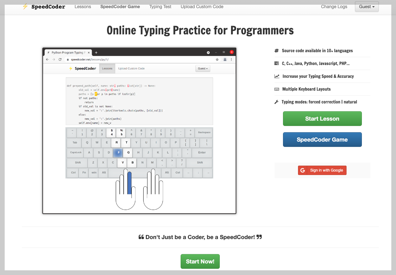  speedcoder