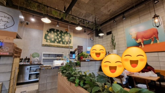도심 속 양카페, 땡스네이쳐카페 방문기7