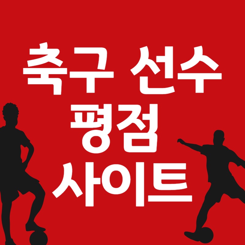  [축구 정보] 축구 평점 사이트 / 축구 경기 실시간 평점