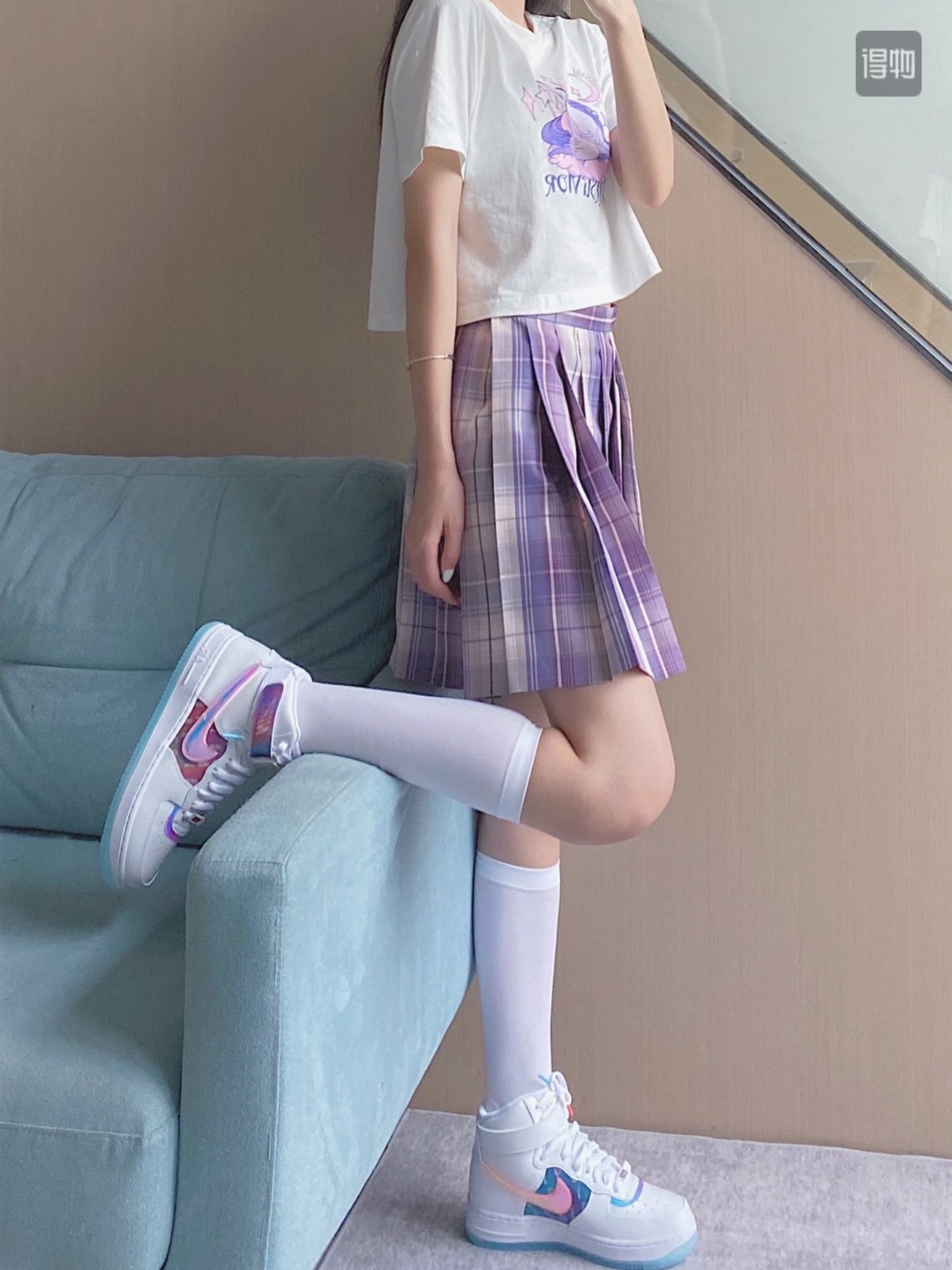  [NIKE] 나이키 에어포스1 하이 LX 굿게임 GOOD GAME DC2111-191