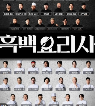 흑백요리사 출연자