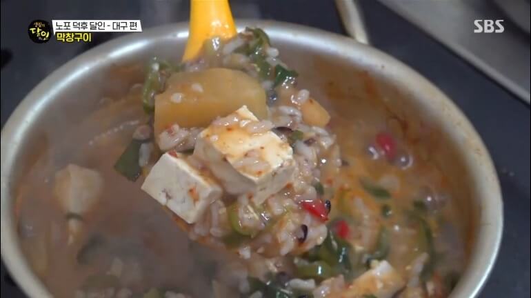 생활의 달인 987회 노포 덕후 달인 대구 율하동 막창 맛집 공원막창