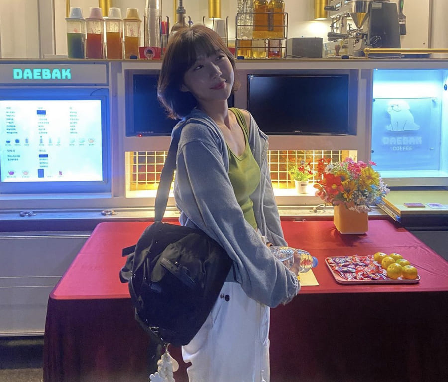 주현영 사복 패션