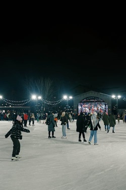 겨울철 아이스링크장