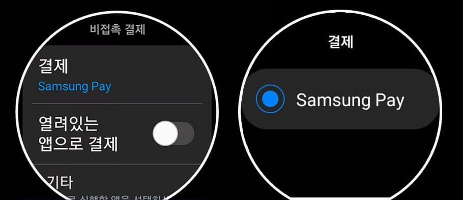 워치6 시리즈 삼성페이 기능 미탑재