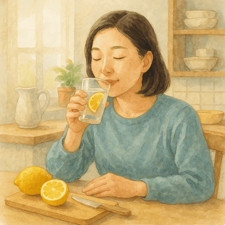 레몬수 만드는 방법