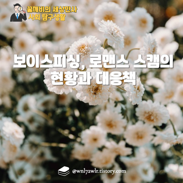 온라인 사기의 진화: 보이스피싱, 로맨스 스캠의 전 세계적 현황과 한국의 대응책