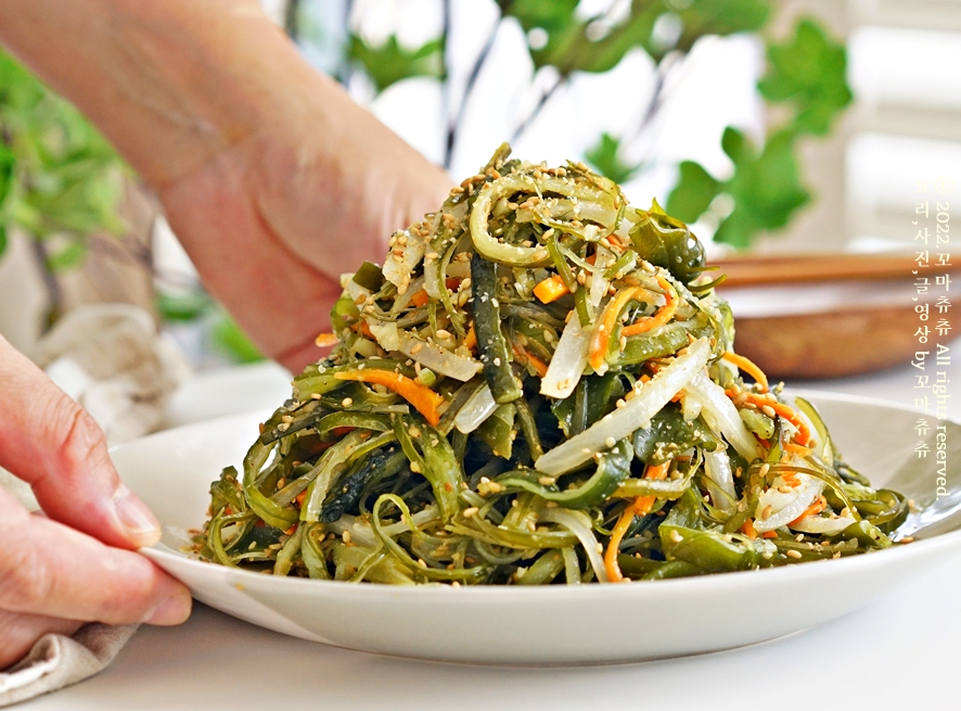 미역줄기볶음 만드는 법 비린내 없음 내가 좋아하는 미역줄거리 일주일간 볶음 반찬 20