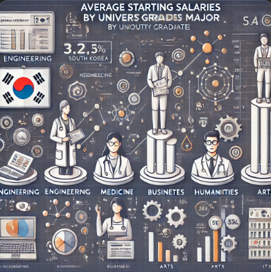 대학 학과별 졸업생 평균 초봉 분석 관련 사진