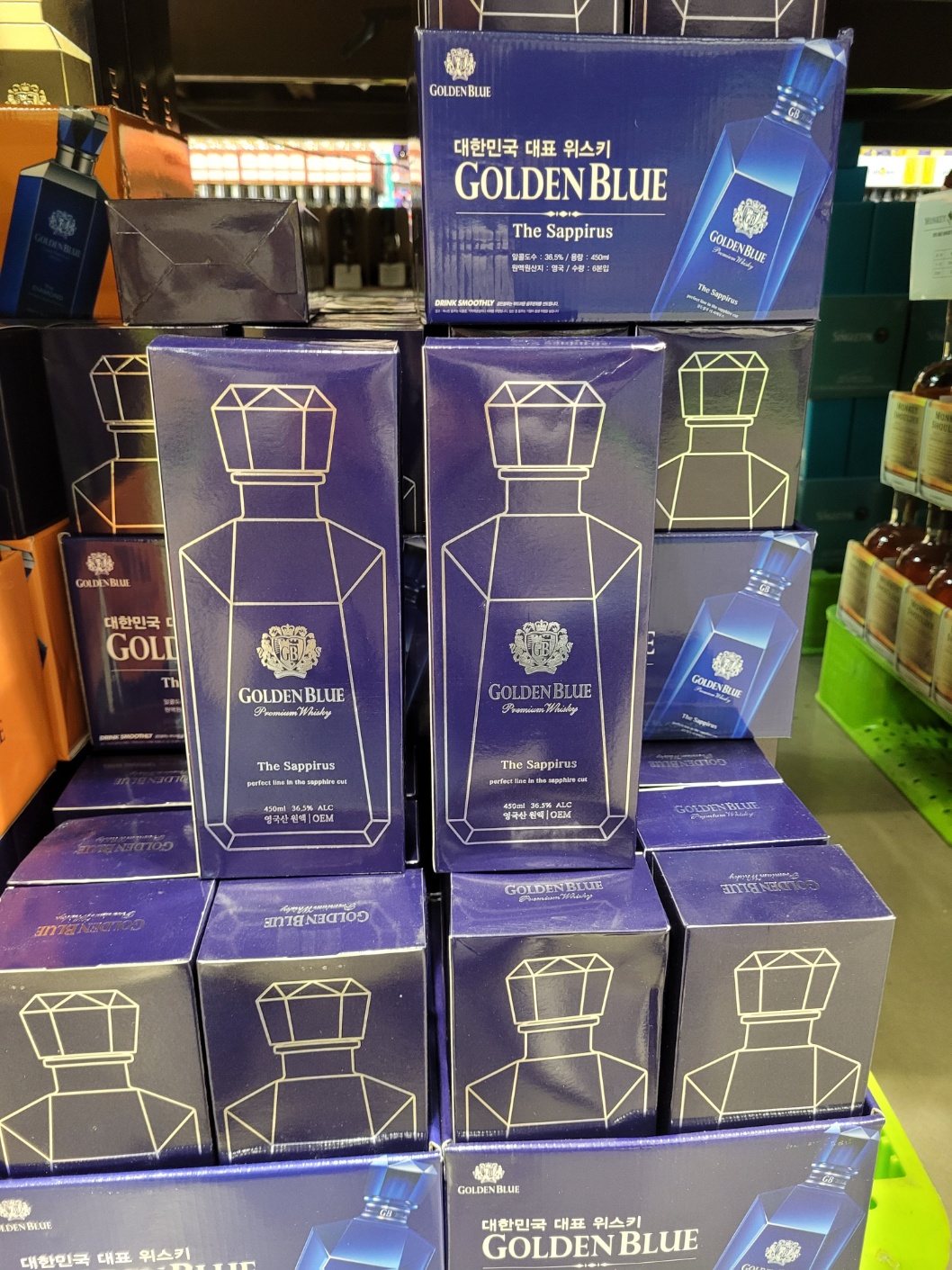 골든블루 다이아몬드 450ml