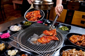 모자반 닭갈비