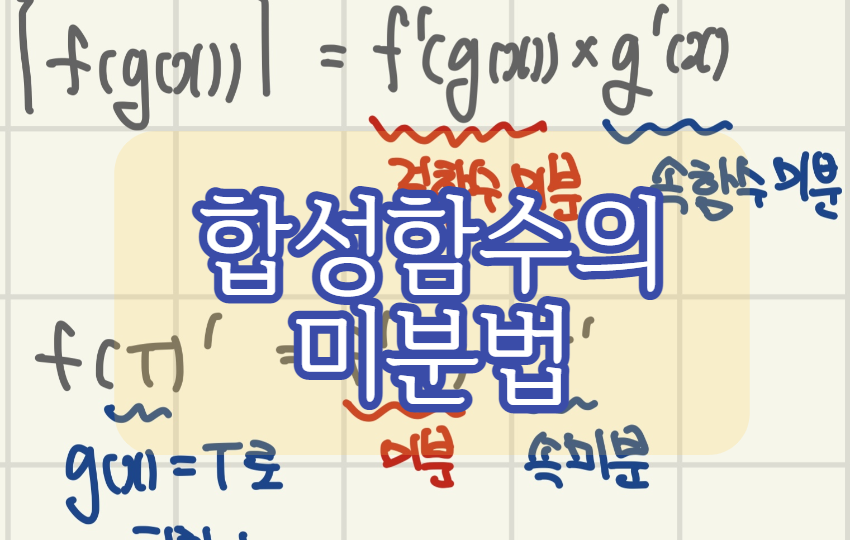  합성함수의 미분법 (다항함수의 거듭제곱)