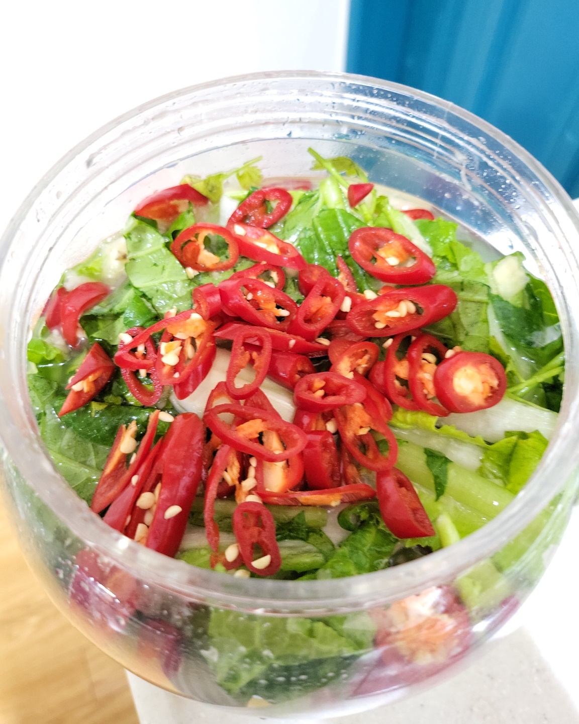  얼갈이, 열무 물김치 담그기 내가 담그면 맛있다~