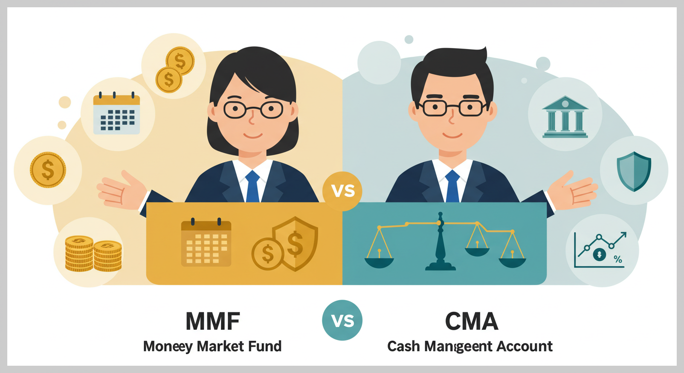 MMF vs CMA, 어디에 맡겨야 이득? : 단기 투자 비법 !!!