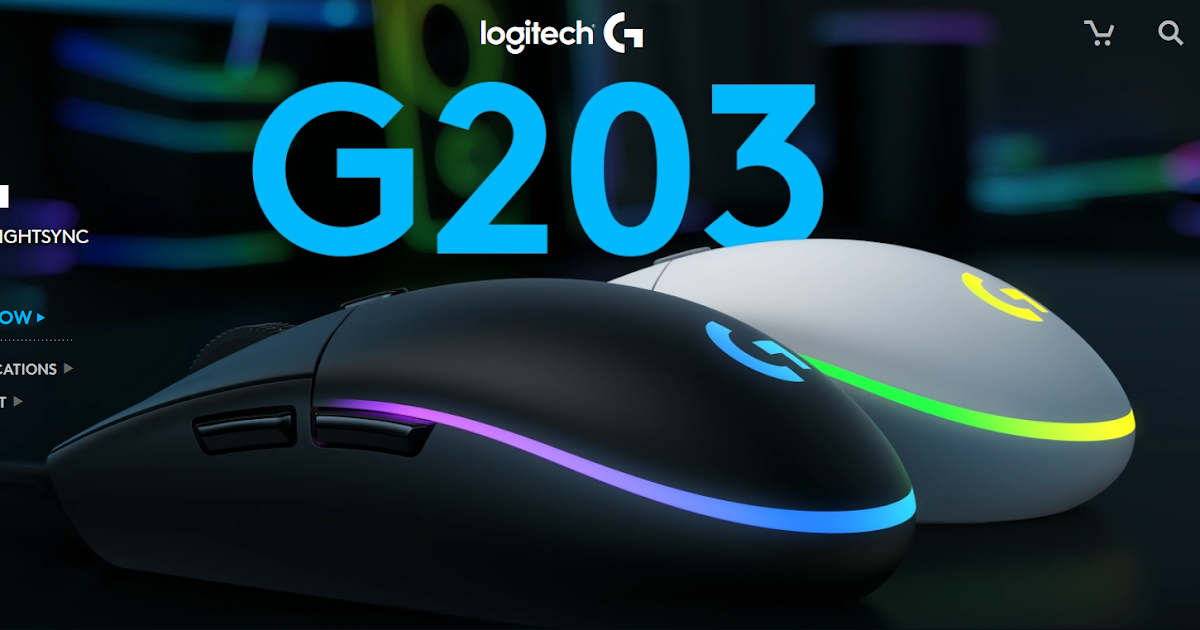 Logicool G203 ドライバー ソフトウェアのダウンロード