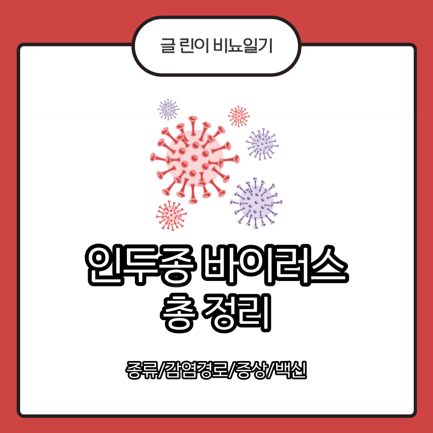  인두종 바이러스 총 정리 : 종류/감염경로/증상/백신