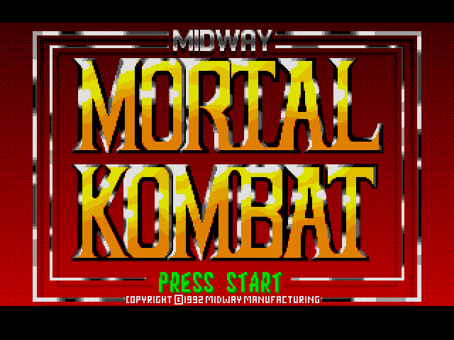  Mortal Kombat Kanzenban (메가 CD / MD-CD) 게임 ISO 다운로드