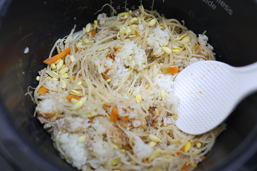 전기밥솥 콩나물밥 맛있게 한 그릇만드는 음식 돼지콩나물밥 양념장 11