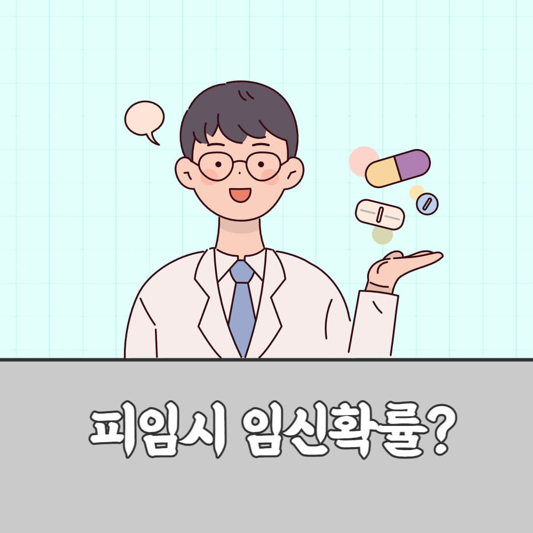  피임시 임신확률 (콘돔사용, 피임약, 사후피임약 임신확률)