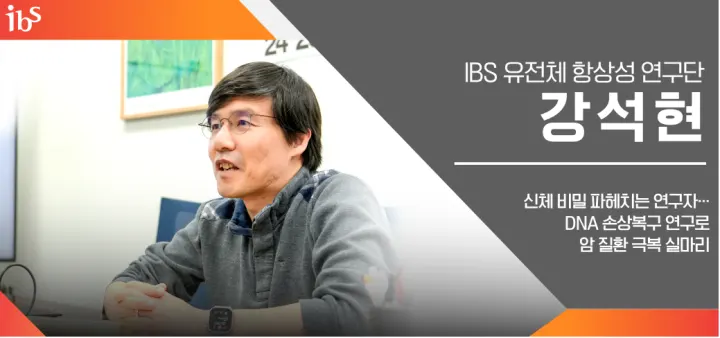 IBS 유전체 항상성 연구단 강석현 연구위원