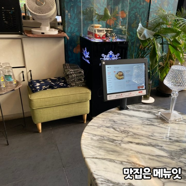 THE TERRACE 이태리 레스토랑 테이블오더 메뉴잇 설치 사례
